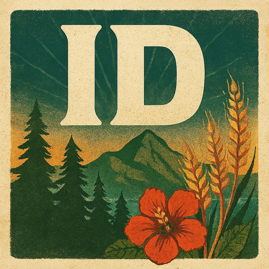 Idaho Roots: Mountains, Pines & Pride