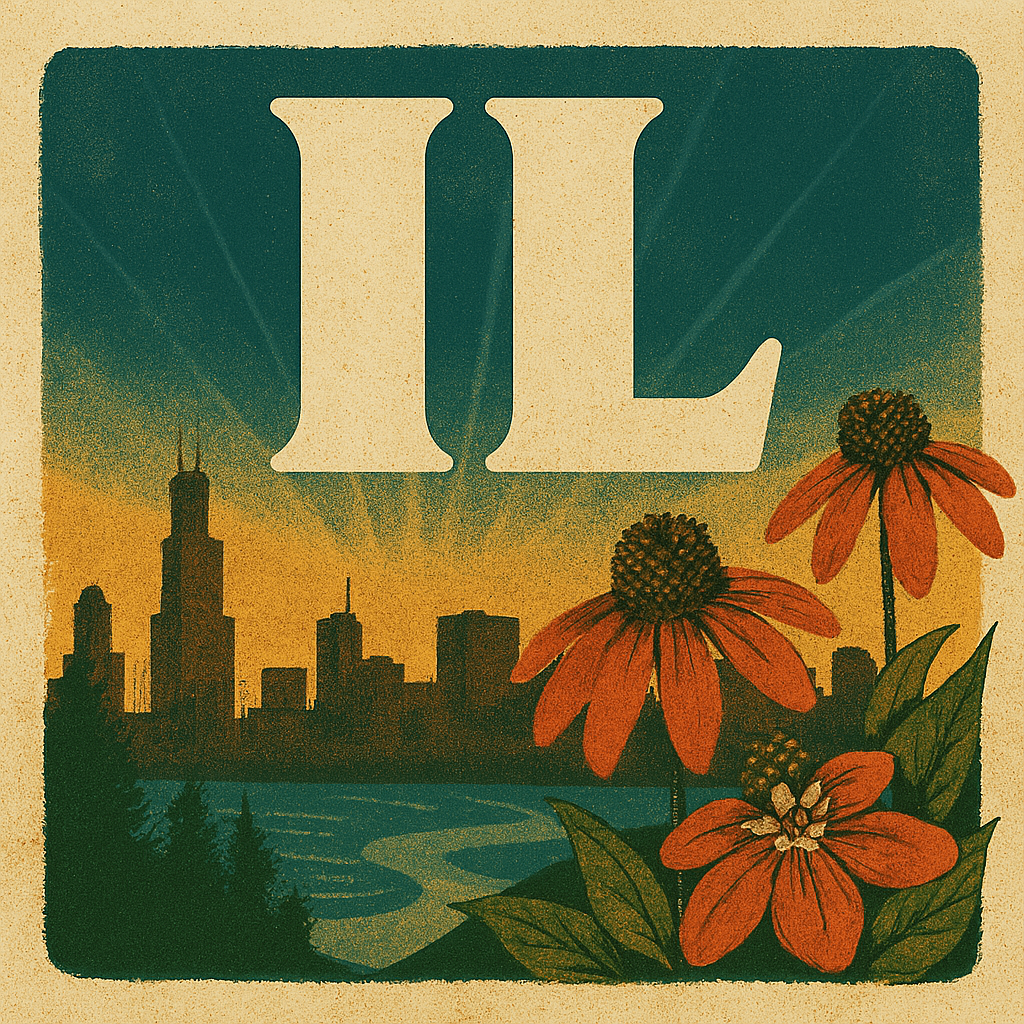 Illinois Legacy: Skyline, Prairie & Strength