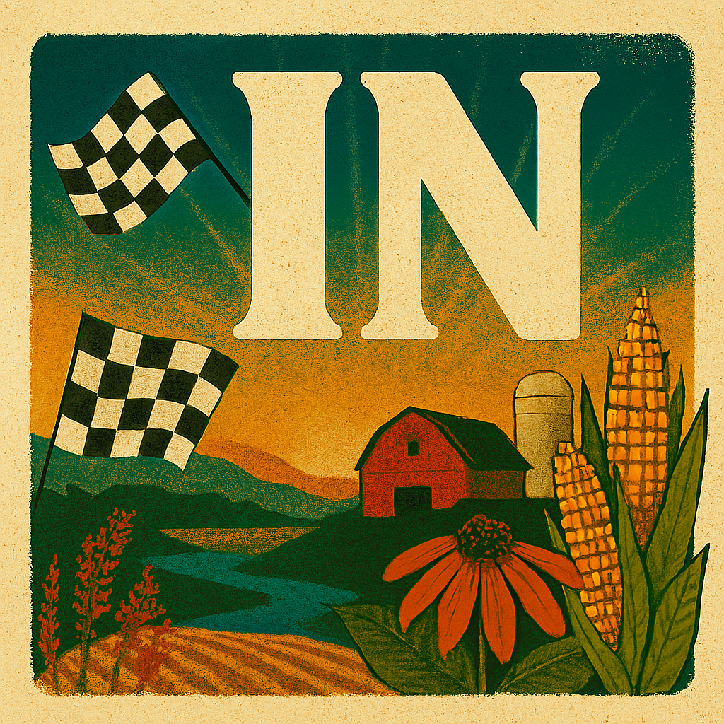 Indiana Crossroads: Fields, Monuments & Motion